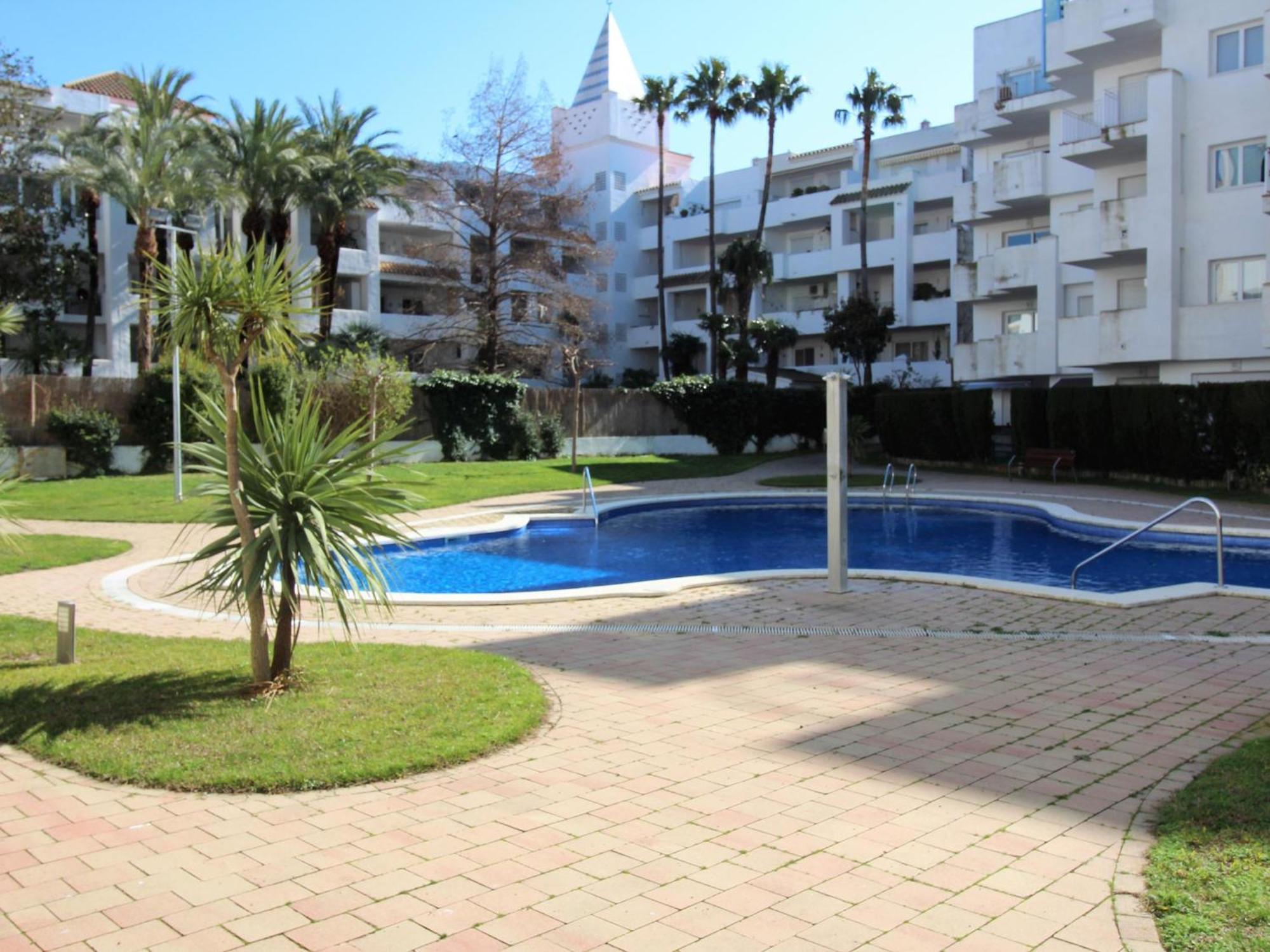 Espacioso En Zona Tranquila Con Piscina Salada Abierta Todo El Ano Y Wifi Gratuito - Es-258-107 Appartement Roses
